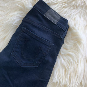 True Religion Mid Rise Super Skinny HALLE